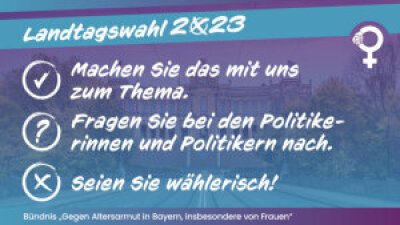 Bündnis gegen Altersarmut 2023 Teil 2_Appelle