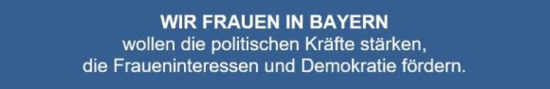 Fraueninteressen und Demokratie fördern