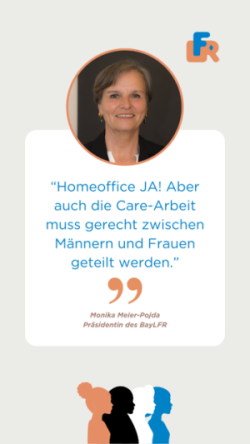 Statement von Präsidentin zur Geschlechtergerechtigkeit im Homeoffice
