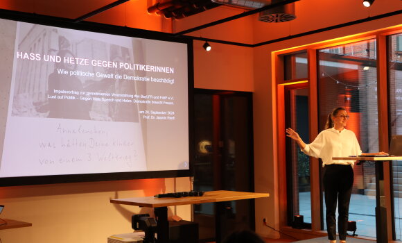 Vortrag Prof. Jasmin Riedl